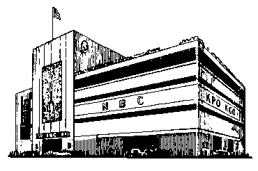 NBC Radio City (Line Art)