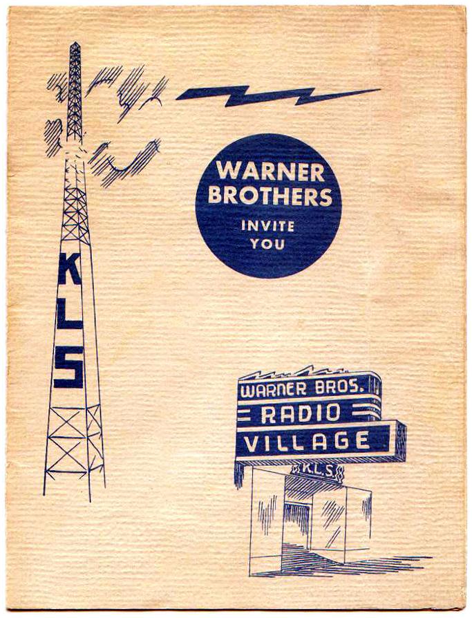 KLS Warner Bros Brochure (Image)