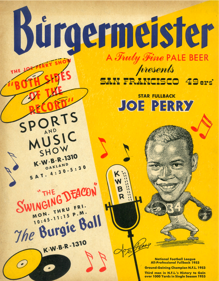 KWBR Joe Perry Burgie Beer Ad (Image)