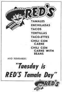 Red's Tamale Day Ad (Image)