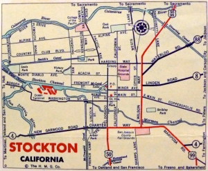 Map of Stockton (Image)