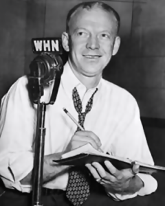 Red Barber (WHN Radio Photo)