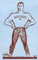 KEWB Boss Radio Logo (1965)