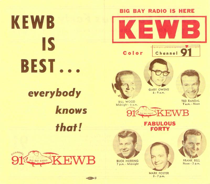 KEWB Music Survey 1959 (Image)