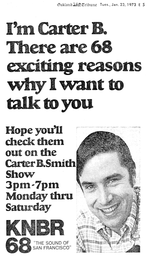 Carter B. Smith 1973 Print Ad (Image)