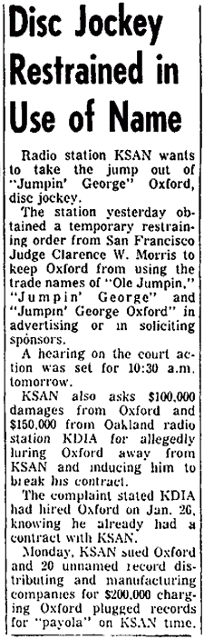 Jumpin' George Article (Image)