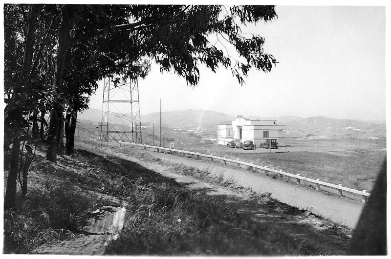 KYA Transmitter Site (Candlestick Hill, Circa 1935)