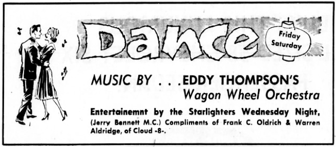 Jerry Bennett Dance Ad (Image)