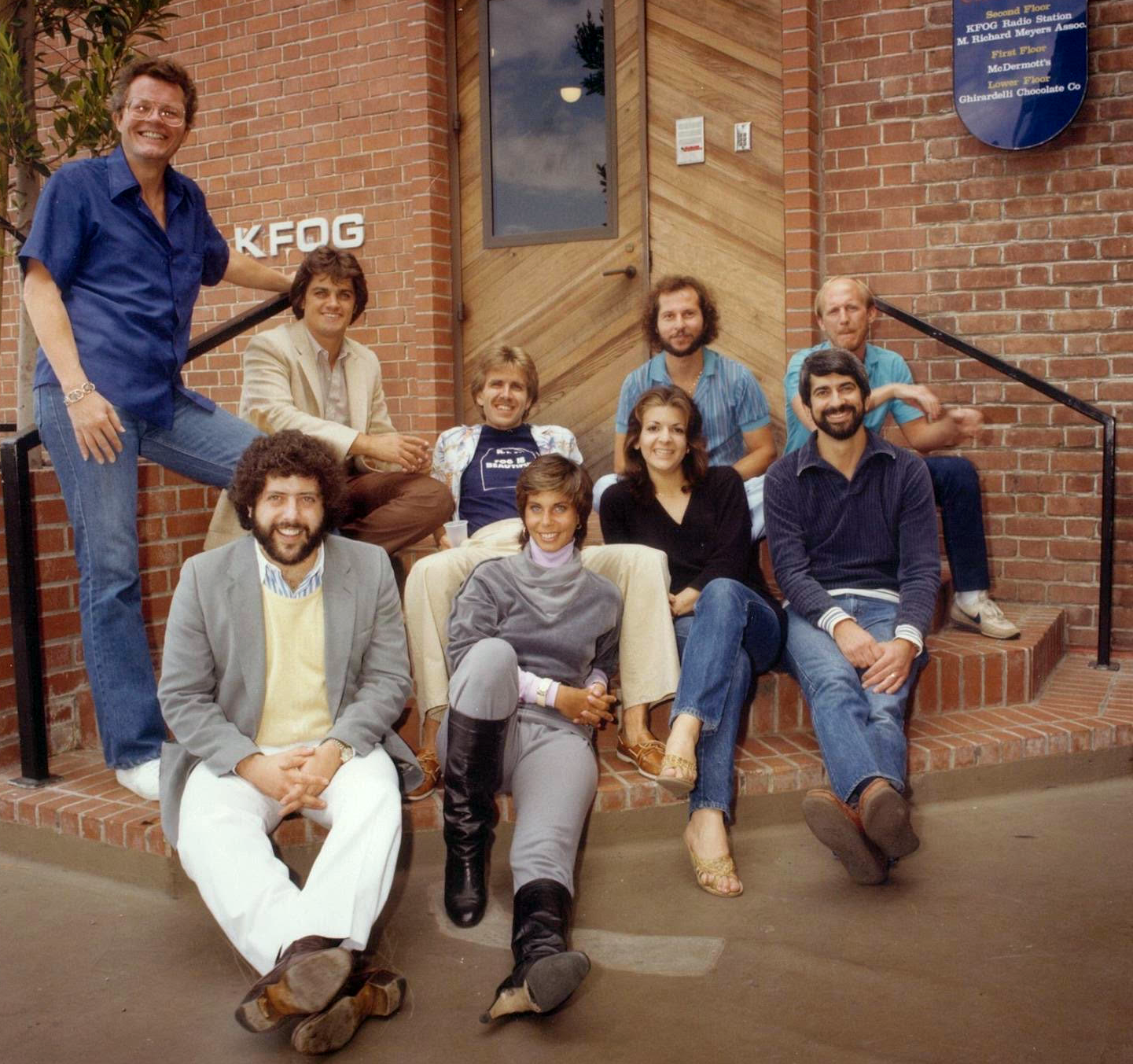 KFOG Team Photo (1982)