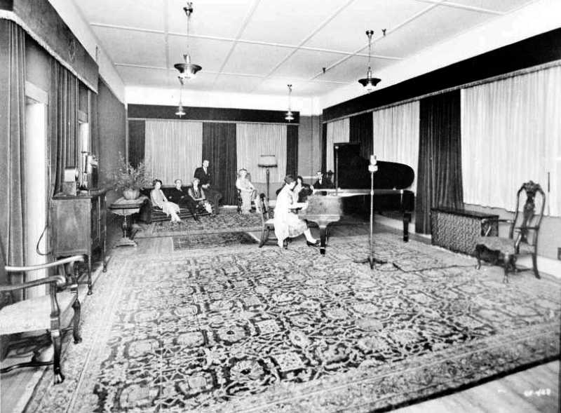 KGO Studio (Circa 1920s Photo)