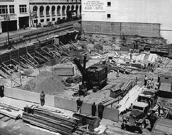 NBC Radio City Under Construction (Photo)