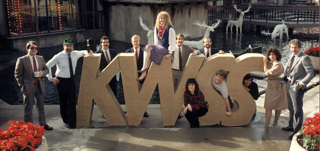 KWSS Radio Staff Photo (January 1983)