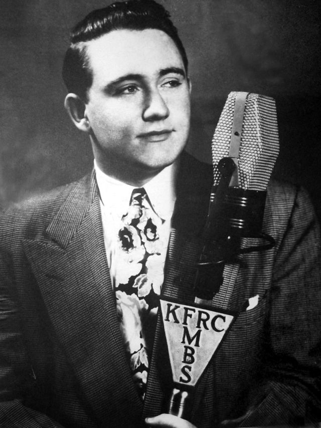 Merv Griffin (KFRC Photo, 1945)