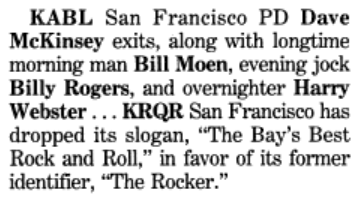 KABL Billboard Article (Image)