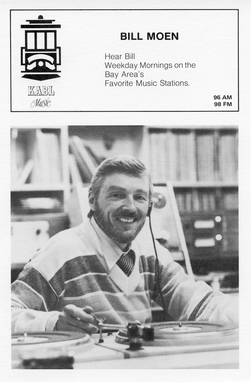 Bill Moen KABL Promo (Image)