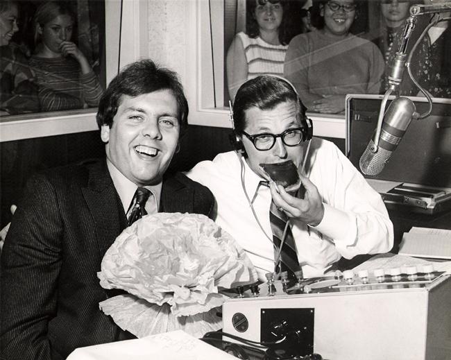 Gene Cornish and Johnny Holliday (Photo)