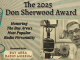 2025 Don Sherwood Award