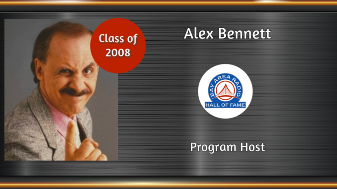 BARHOF Inductee Alex Bennett 2008