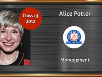 BARHOF Inductee Alice Potter 2012