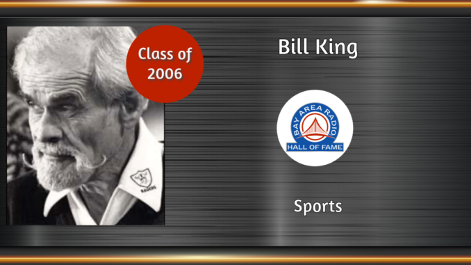 BARHOF Inductee Bill King 2006