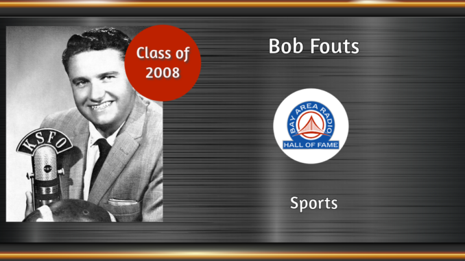 BARHOF Inductee Bob Fouts 2008