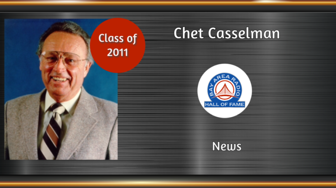 BARHOF Inductee Chet Casselman 2011