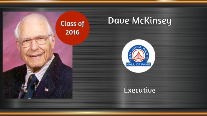 BARHOF Inductee Dave McKinsey 2016