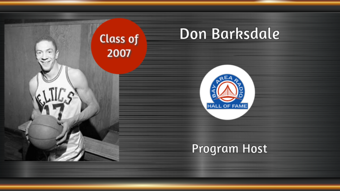 BARHOF Inductee Don Barksdale 2007