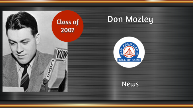BARHOF Inductee Don Mozley 2007