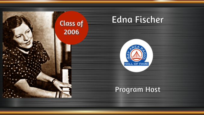 BARHOF Inductee Edna Fischer 2006