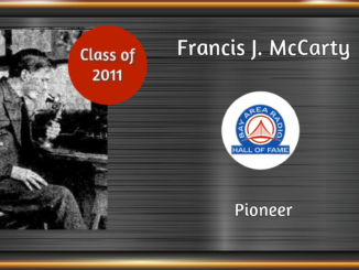 BARHOF Inductee Francis J. McCarty 2011