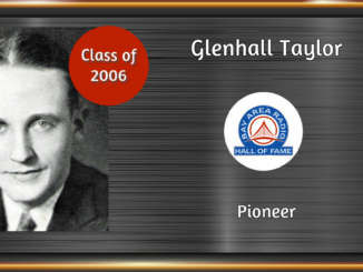 BARHOF Inductee Glenhall Taylor 2006