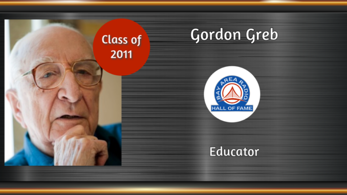 BARHOF Inductee Gordon Greb 2011