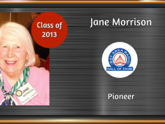 BARHOF Inductee Jane Morrison 2013