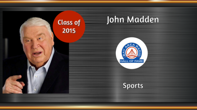 BARHOF Inductee John Madden 2015