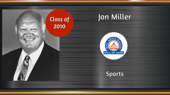 BARHOF Inductee Jon Miller 2010