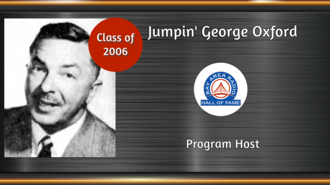 BARHOF Inductee Jumpin George Oxford 2006