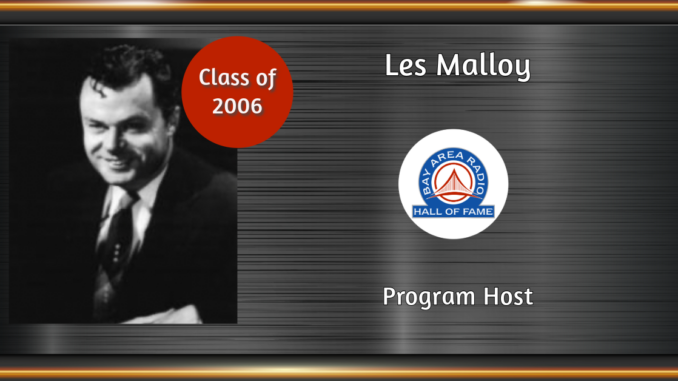 BARHOF Inductee Les Malloy 2006