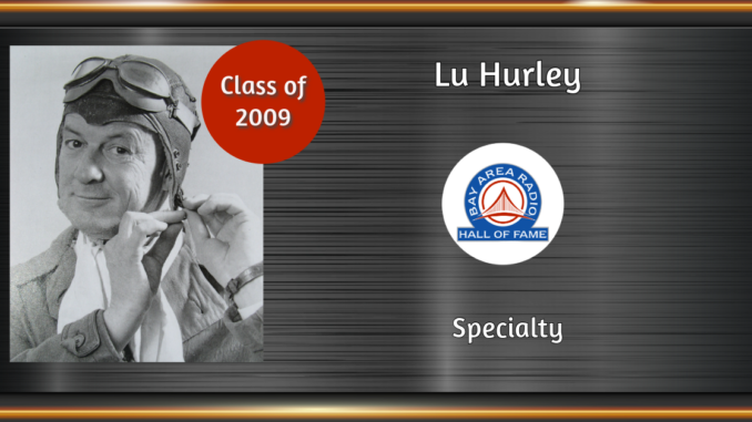 BARHOF Inductee Lu Hurley 2009