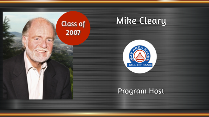 BARHOF Inductee Mike Cleary 2007