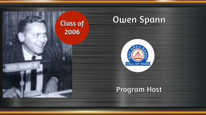 BARHOF Inductee Owen Spann 2006