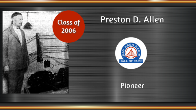 BARHOF Inductee Preston D. Allen 2006
