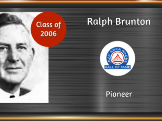 BARHOF Inductee Ralph Brunton 2006
