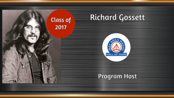 BARHOF Inductee Richard Gossett 2017