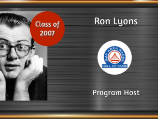 BARHOF Inductee Ron Lyons 2007