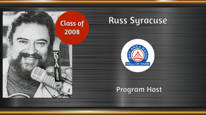 BARHOF Inductee Russ Syracuse 2008