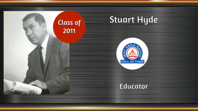 BARHOF Inductee Stuart Hyde 2011