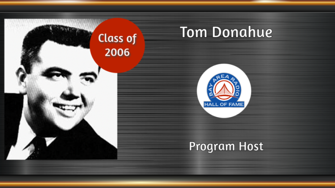 BARHOF Inductee Tom Donahue 2006