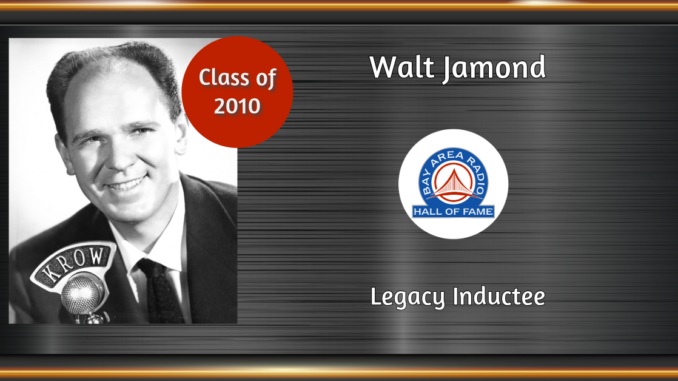 BARHOF Inductee Walt Jamond 2010