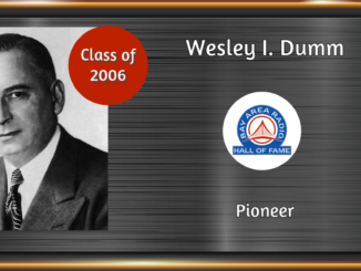 BARHOF Inductee Wesley I. Dumm 2006